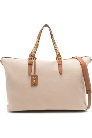 Saint Laurent Maleta con logo Cassandre