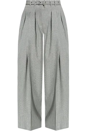 Jil Sander Pantalones palazzo con cinturón
