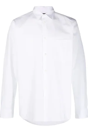 Comme des Garçons Camisa con bolsillo de parche