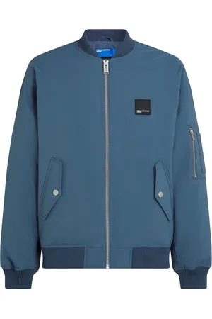 Karl Lagerfeld Chaqueta bómber con cremallera
