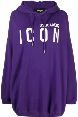 Dsquared2 Sudadera oversize con logo estampado