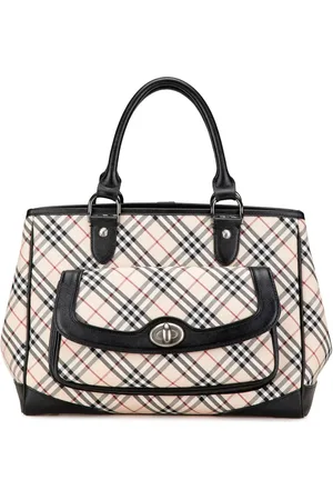 Burberry Bolso de mano Nova Check Canvas 2000-2017