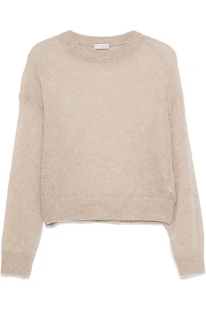 Brunello Cucinelli Jersey con hilos metalizados