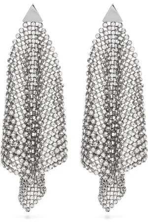Paco rabanne Pendientes con detalles de cristales