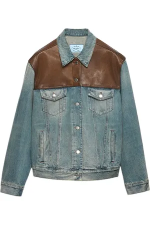 Prada Chaqueta con paneles en contraste