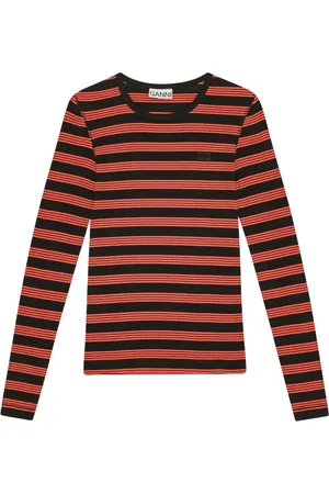 Ganni Camiseta a rayas