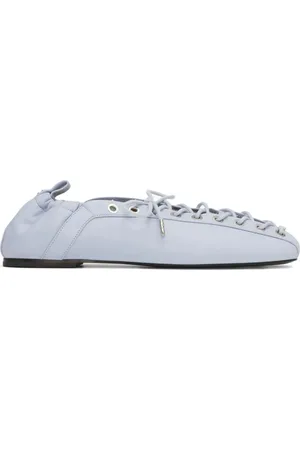 Ganni Bailarinas con cordones