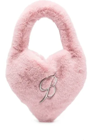 BLUMARINE Bolso shopper con forma de corazón