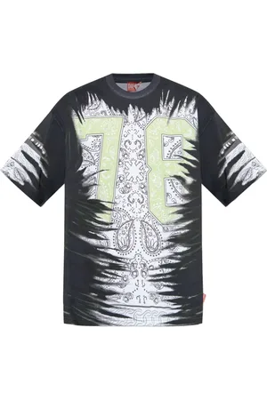 Diesel Camiseta con estampado bandana