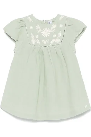 Tartine Et Chocolat Vestido con bordado floral