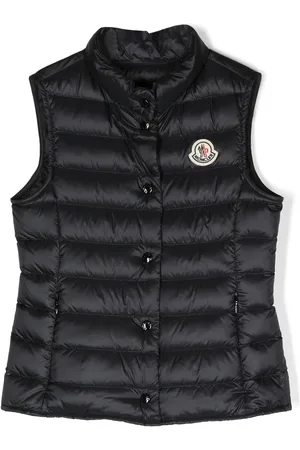 Moncler Chaleco acolchado con parche del logo