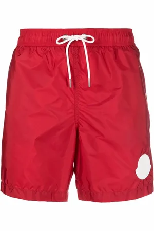 Moncler Bañador con parche del logo