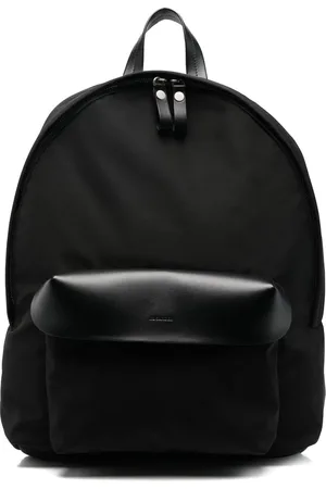 Jil Sander Mochila con logo en relieve