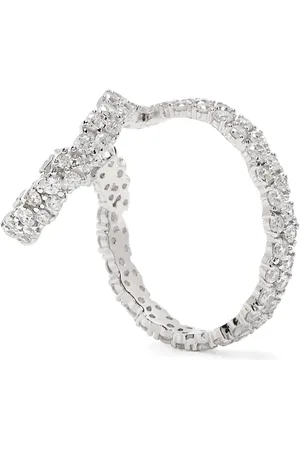 APM Monaco Pendiente earcuff Double-Hoop