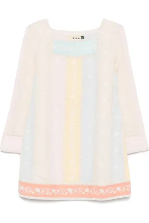 RIXO London Vestido con bordado floral