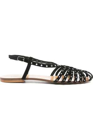 ANNA F. Sandalias con tira en T