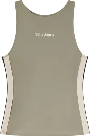 Palm Angels Top con logo estampado