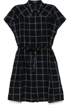 AGNÈS B. Vestido a cuadros