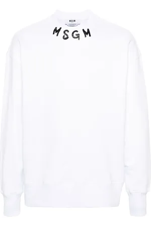 Msgm Sudadera con logo estampado
