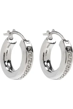 VERSACE Pendientes de aro Greca