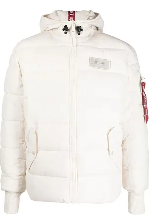 Alpha Industries Plumífero con parche del logo