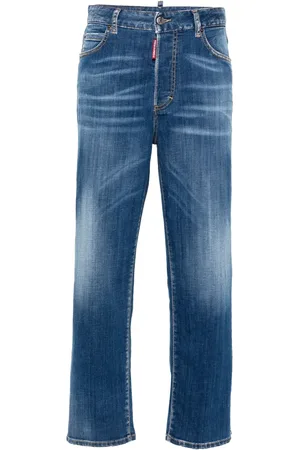Dsquared2 Vaqueros slim de talle medio