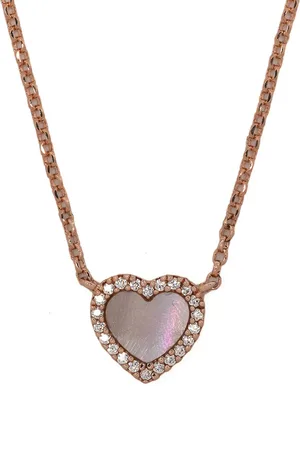 APM Monaco Collar con colgante Nacre Heart