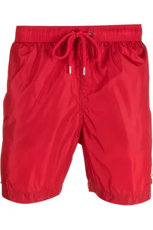 Moncler Bañador con parche del logo