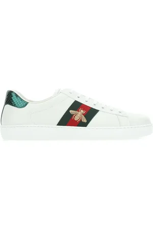 Gucci Zapatillas Ace con tribanda Web