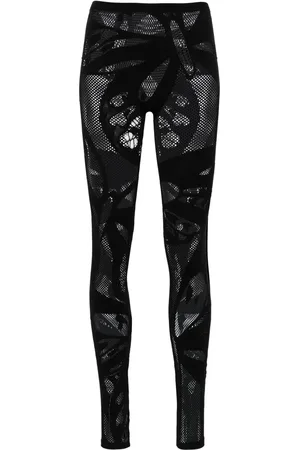 BLUMARINE Leggins de talle alto a paneles