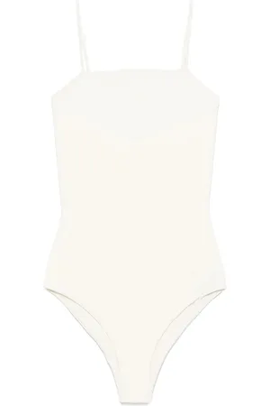 Jil Sander Bañador con logo bordado