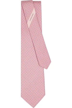Salvatore Ferragamo Corbata Square Gancini
