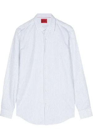 HUGO BOSS Camisa a rayas diplomáticas