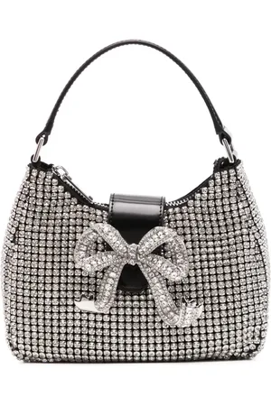 Self-Portrait Bolso Diamante Crescent mini
