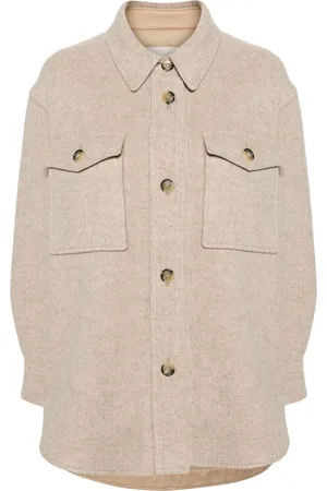 Isabel Marant Abrigo Harveli con botones