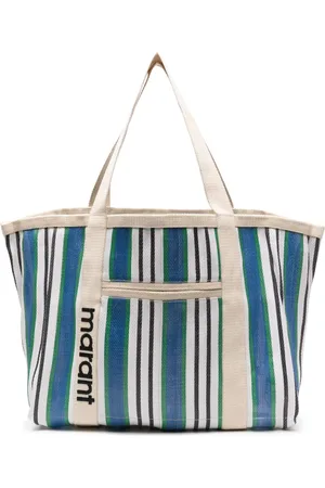 Isabel Marant Bolso shopper Darwen a rayas