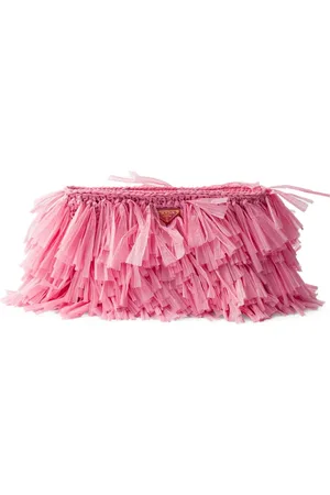 Prada Bolso de mano mediano con flecos