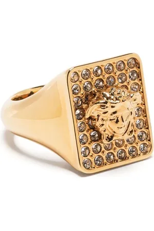 VERSACE Anillo con detalle medusa