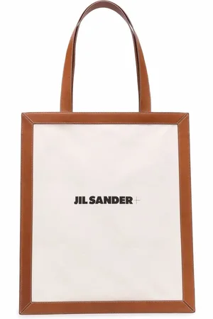Jil Sander Bolso shopper con logo estampado