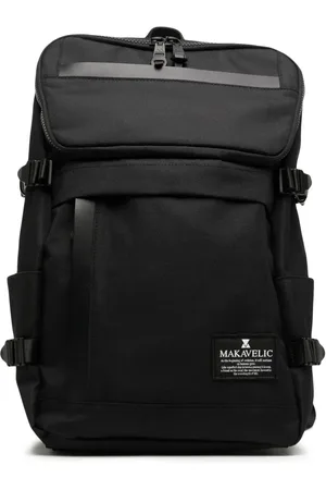 Makavelic Mochila con logo y múltiples bolsillos