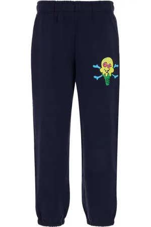 ICECREAM Pantalones de chándal de algodón con estampado gráfico