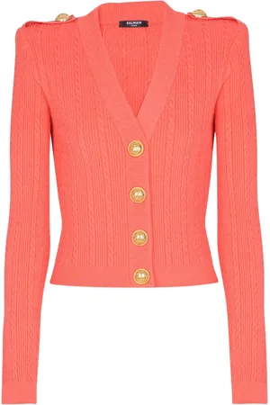 Balmain Cárdigan de punto de ochos