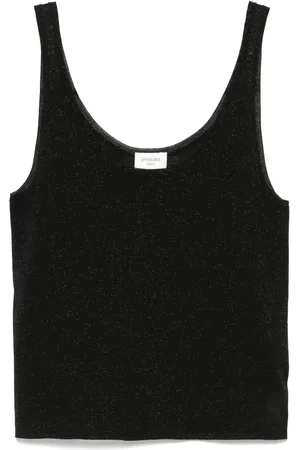 Saint Laurent Top de punto