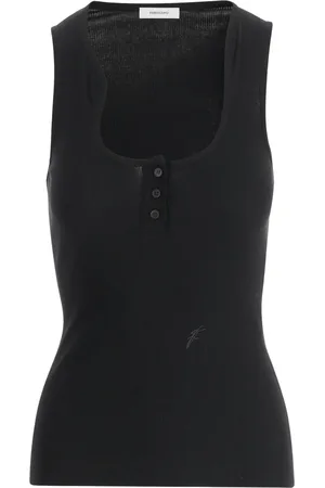 Salvatore Ferragamo Chaleco con cuello esculpido