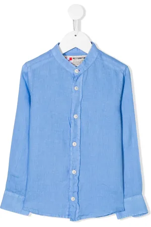 MC2 SAINT BARTH Camisa con cuello mao