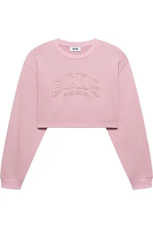 GCDS Camiseta con logo bordado