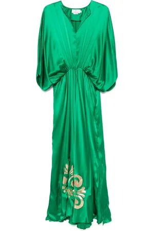 Themis Z Vestido largo Iris de seda