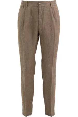 CRUNA Linen tailored trousers