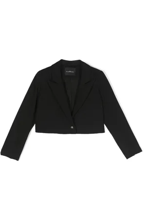 John Richmond Blazer corto con aplique del logo