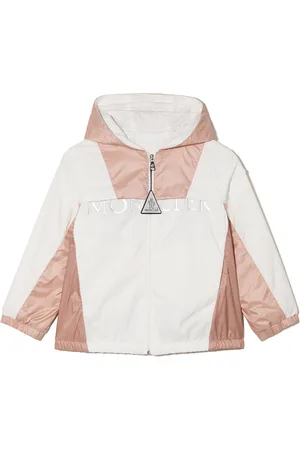 Moncler Chubasquero con capucha y logo